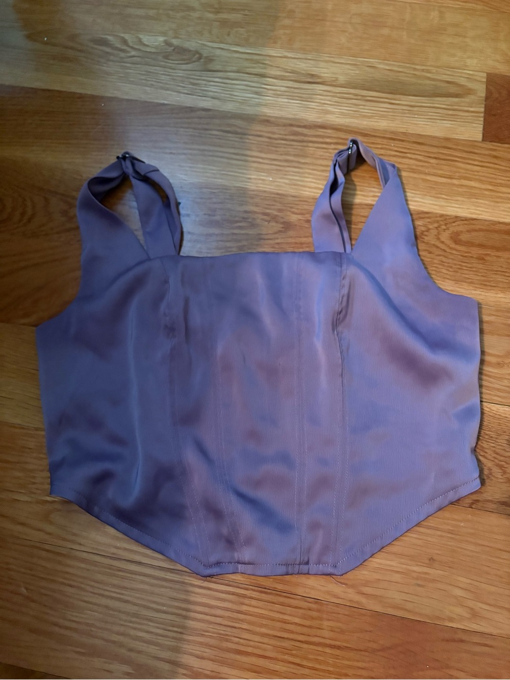 wild fable Mauve Lavender Corset Tank Top